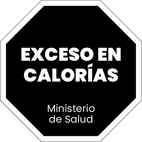 Sellos ley fop exceso en calorías