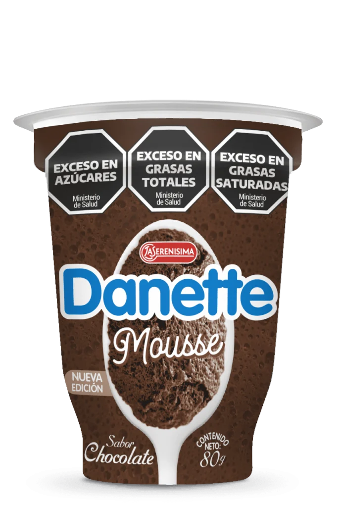 Mousse Danette Chocolate