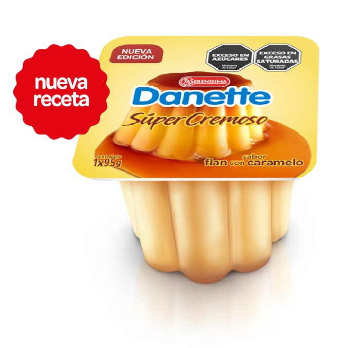 Flan Super Cremoso Danette