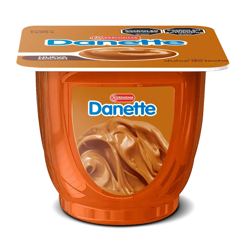 Clásico Danette dulce de leche