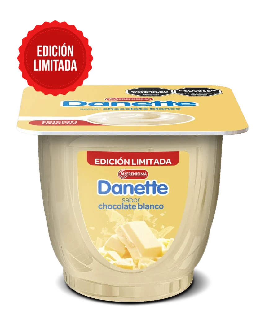Danette clásico chocolate blanco